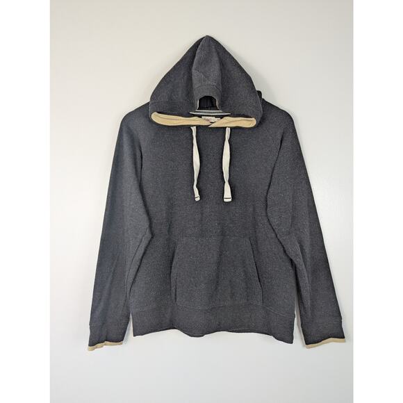 Women's Faherty Dark Gray Legend Sweater Hoodie - Picture 2 of 8
